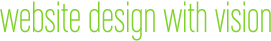 website design with vision