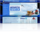 Antarctic Research at UD Web Site Thumbnail