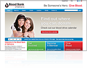 Blood Bank of Delmarva Web Site Thumbnail