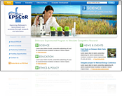 Delaware EPSCOR Web Site Thumbnail