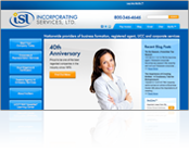 Incorporating Services, Ltd. Web Site Thumbnail
