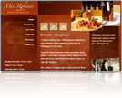 Mrs. Robino's Italian Restaurant Web Site Thumbnail