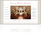 Sacred Heart Oratory Web Site Thumbnail