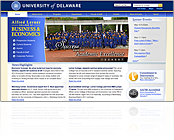 Alfred Lerner College of Business & Economics Web Site Thumbnail