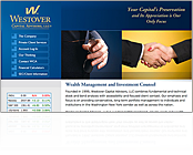 Westover Capital Advisors, LLC Web Site Thumbnail